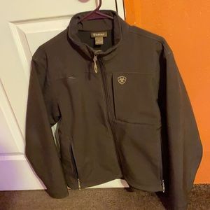 Brown ariat jacket